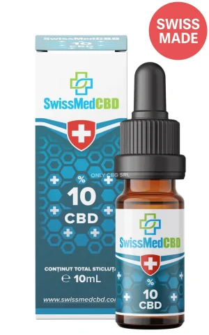 Ulei 10% SwissMedCBD - 10ml 1000mg